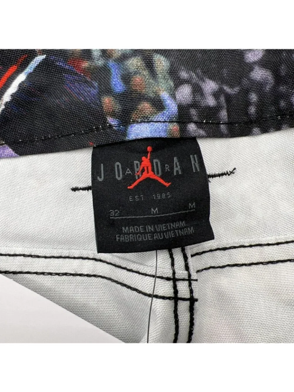 Michael Air Jordan All Over Jeans Size 32 Basketball #23 NWT